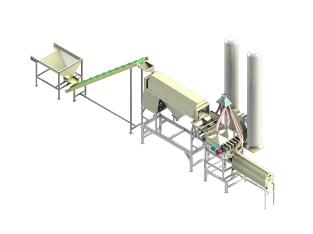 Cashew Kernel Peeling Machine